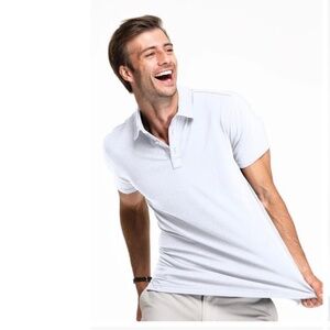 Swet Taylor ALL-IN Polo – White – Men’s Small